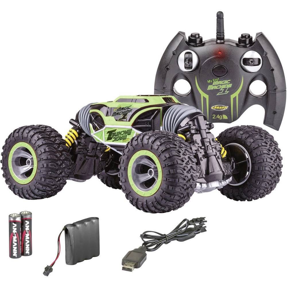 CARSON RC-Auto 1:10 2.4 GHz 100% RtR, inkl. Akku, Ladegerät und Senderbatterien