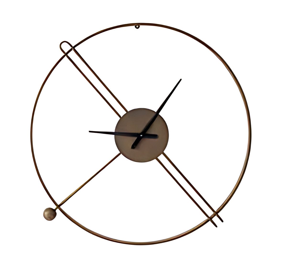 JVmoebel Wanduhr Moderne Wanduhr für stilvolle Akzente an jeder Wand Uhr Möbel 90cm (Made in Europe)