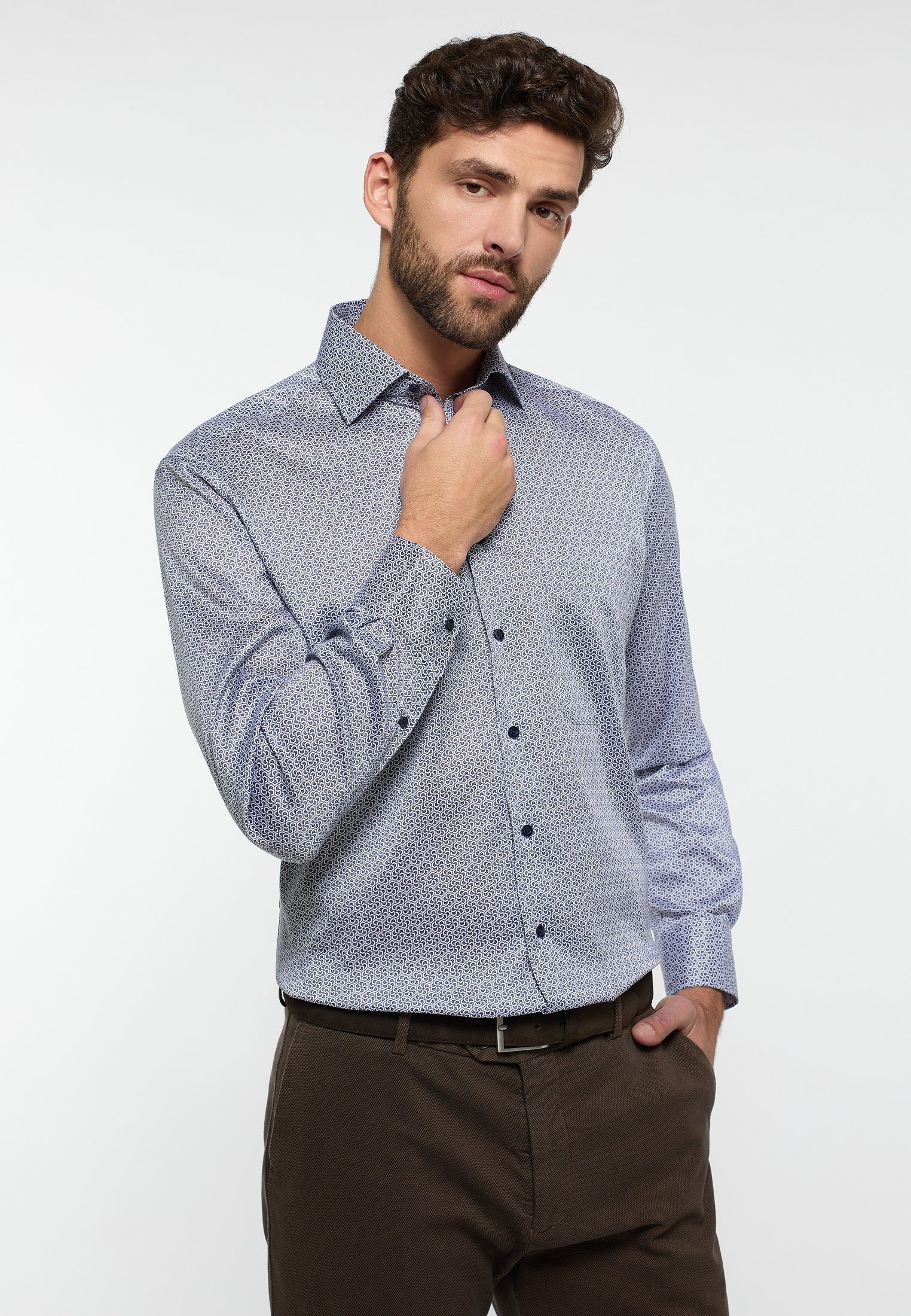 Eterna Langarmhemd COMFORT FIT günstig online kaufen