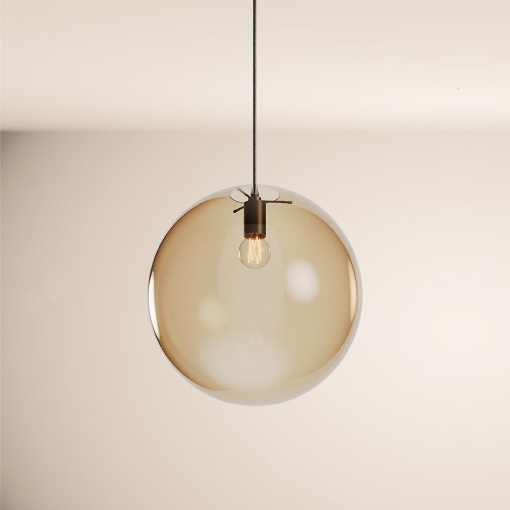 s.luce Pendelleuchte Hängeleuchte Orb Glaskugel Abhängung günstig online kaufen