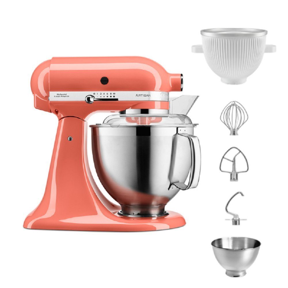 Icelover Grey 4,8 Küchenmaschine Imperial KitchenAid Artisan 5KSM185 KitchenAid Küchenmaschine L