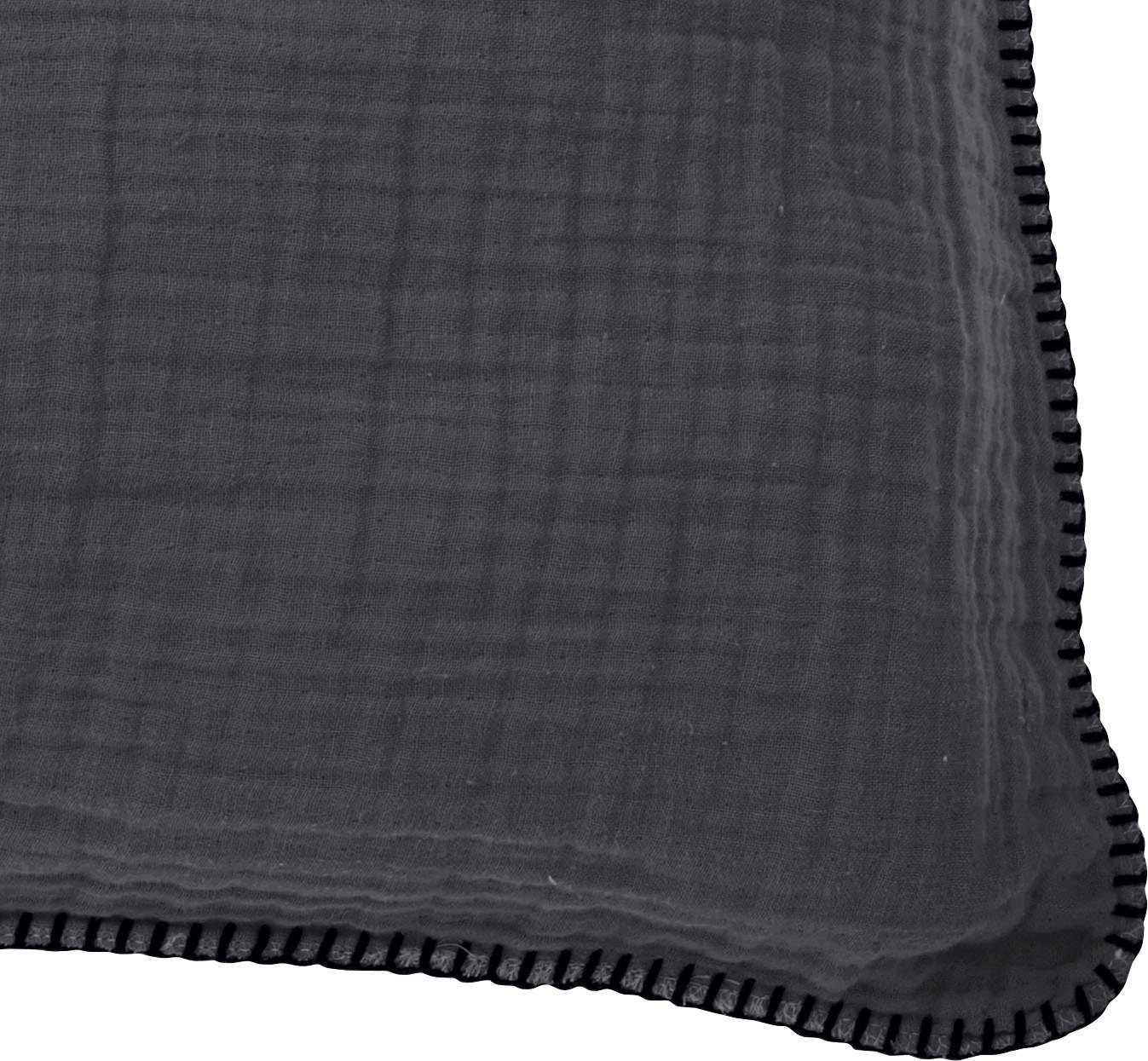 done.® Dekokissen »Nayla«, unifarben, Reißverschluss, Kissenhüle ohne Füllu günstig online kaufen