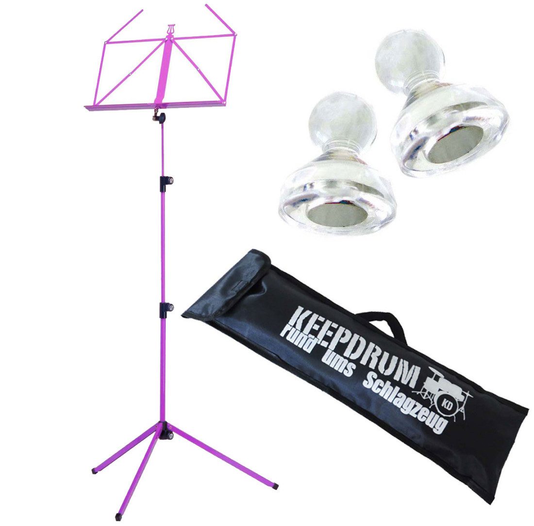 König & Meyer Notenpult K&M 100-1 Notenständer mit Tasche mit 2 Magnete