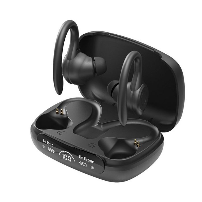 YSDYM Bluetooth-Kopfhörer Bluetooth 5.3 [Bis zu 60 Std] Bluetooth-Kopfhörer (Stereo Noise Cancelling Ohrhörer IPX7 Wasserdicht)
