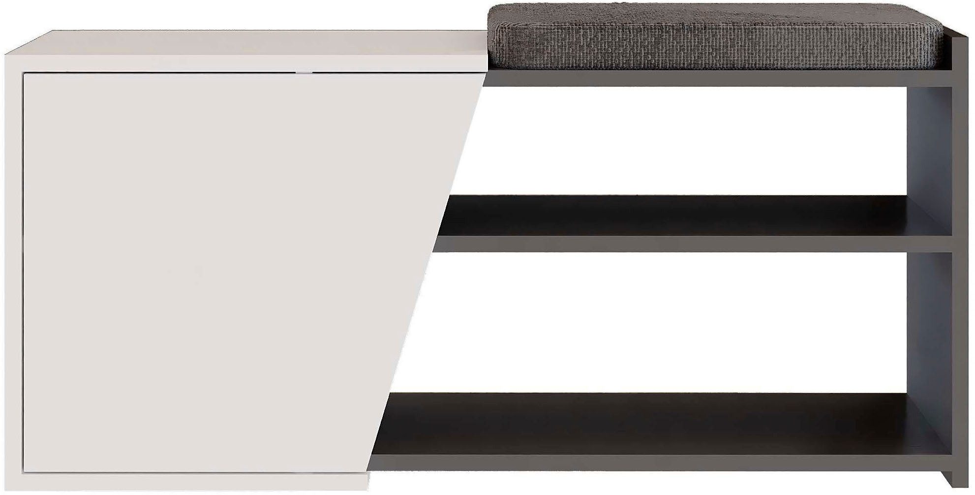 Decortie Schuhschrank Fiona Schuhschrank (Packung) Einfache Montage,Platzsparend