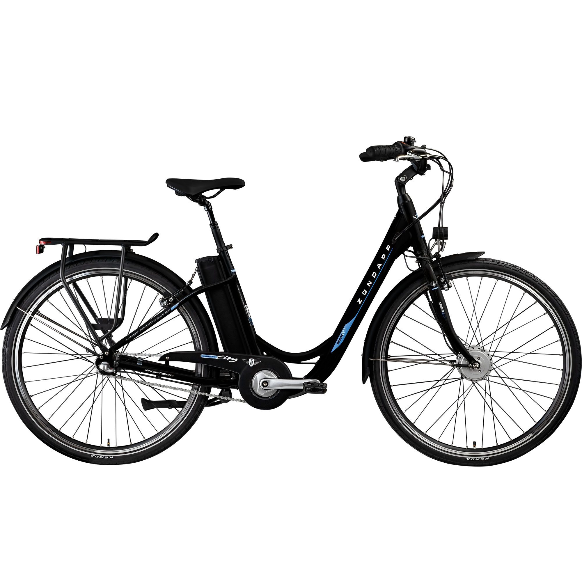 Zündapp E-Bike Cityrad Green 2.7, 3 Gang Shimano Nexus Schaltwerk, Nabenschaltung, Frontmotor, 531,6 Wh, Pedelec, Elektrofahrrad für Damen u. Herren