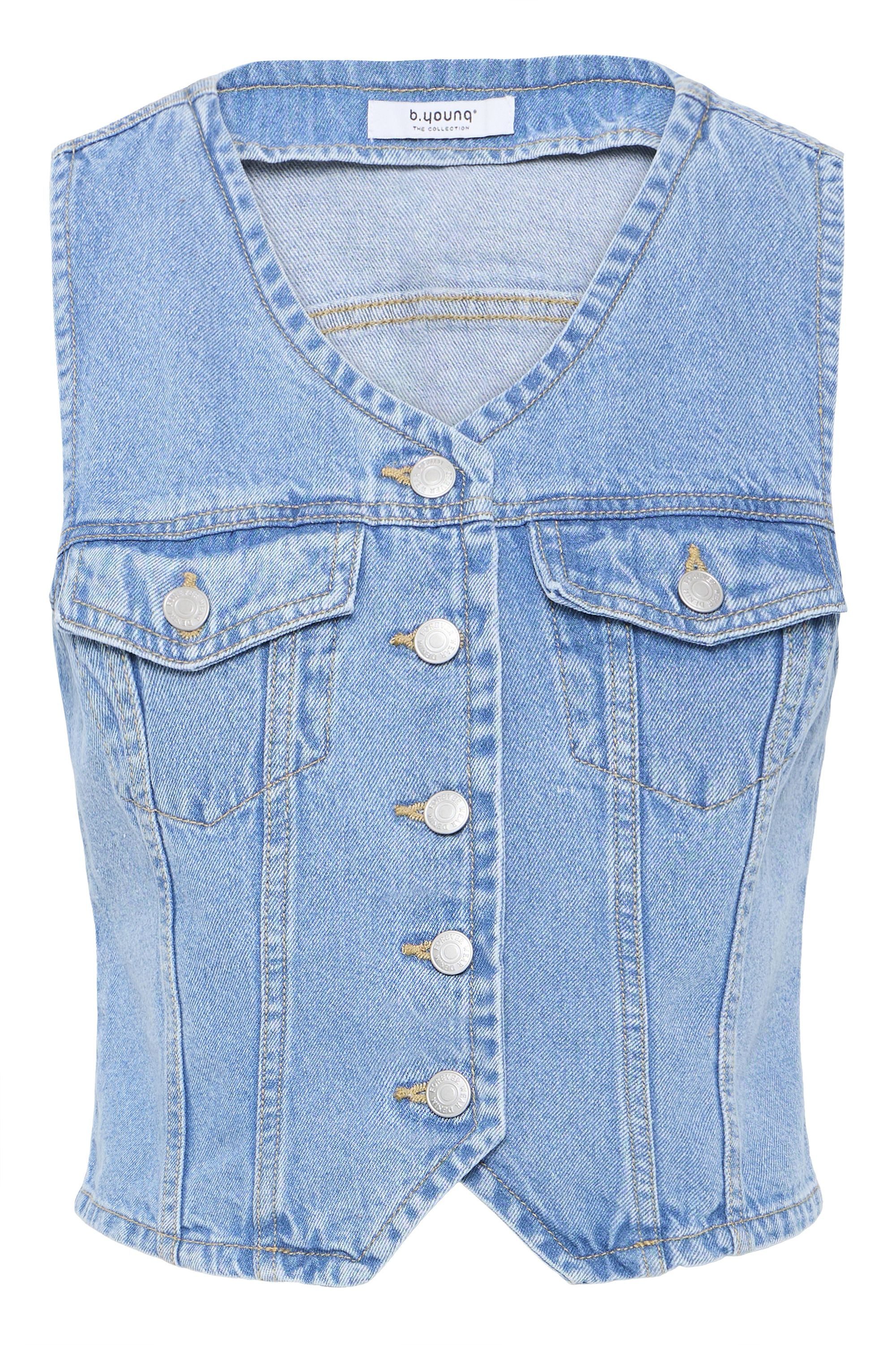 b.young Funktionsweste BYKALLIE WAISTCOAT Casual Jeansweste günstig online kaufen