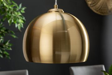 riess-ambiente Hängeleuchte GOLDEN BALL 30cm gold, ohne Leuchtmittel, Wohnzimmer · Metall · Kugel · Esszimmer · Modern