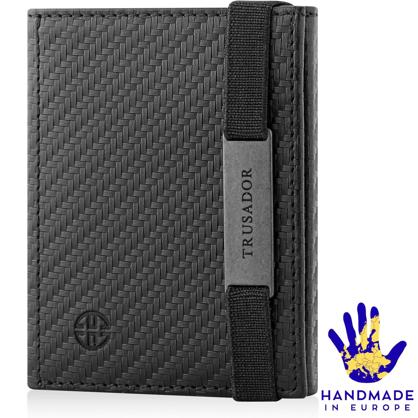 Geldbörse 'Marseille' - Edles Leder Wallet mit kleinem Spiegel