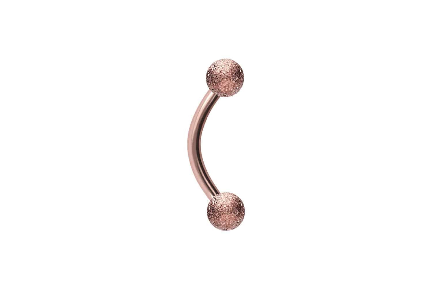 PIERCINGLINE Bauchnabelpiercing Chirurgenstahl Banane DIAMANTOPTIK (Bananen günstig online kaufen