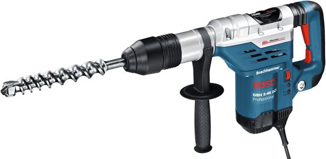 Bosch Professional Bohrhammer GBH 5-40 DCE mit SDS-Max Motorleistung 1.150 W