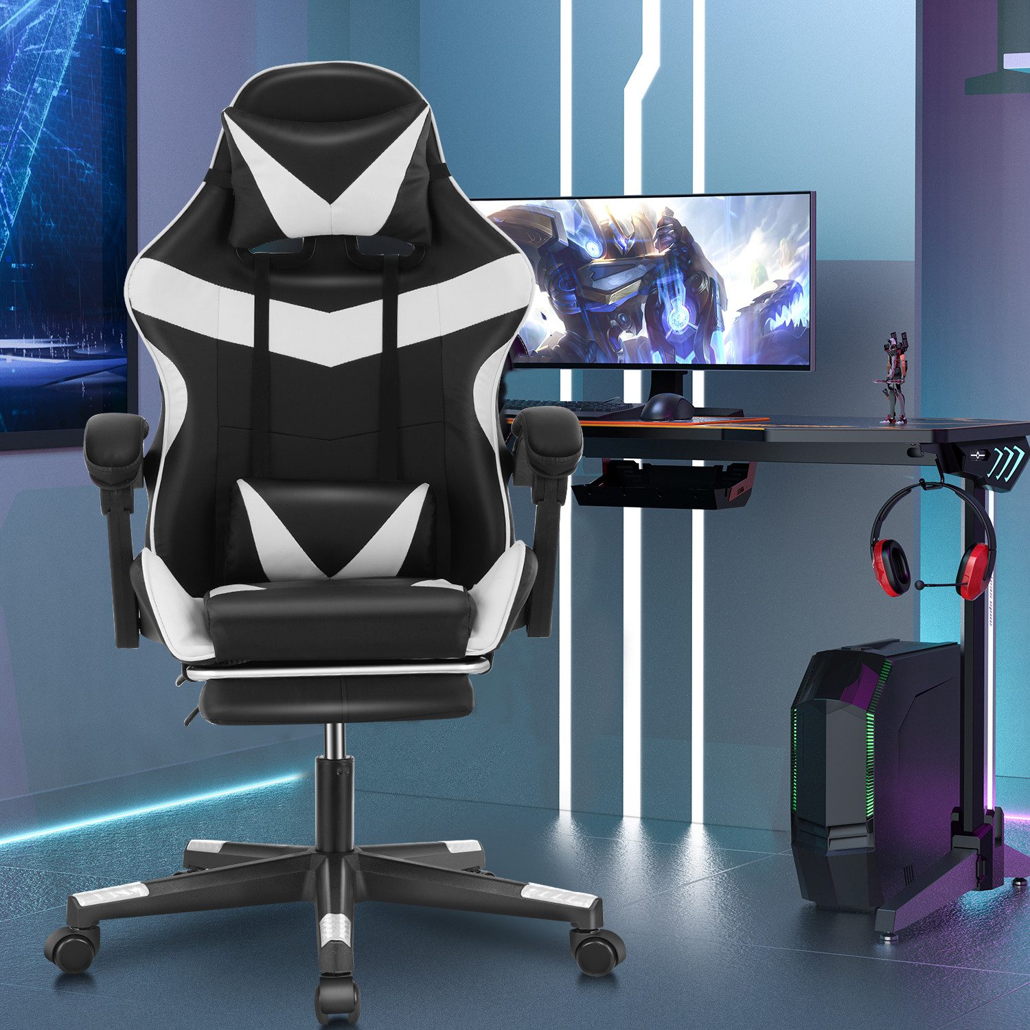 oyajia Gaming-Stuhl Ergonomischer Gaming Sessel mit günstig online kaufen