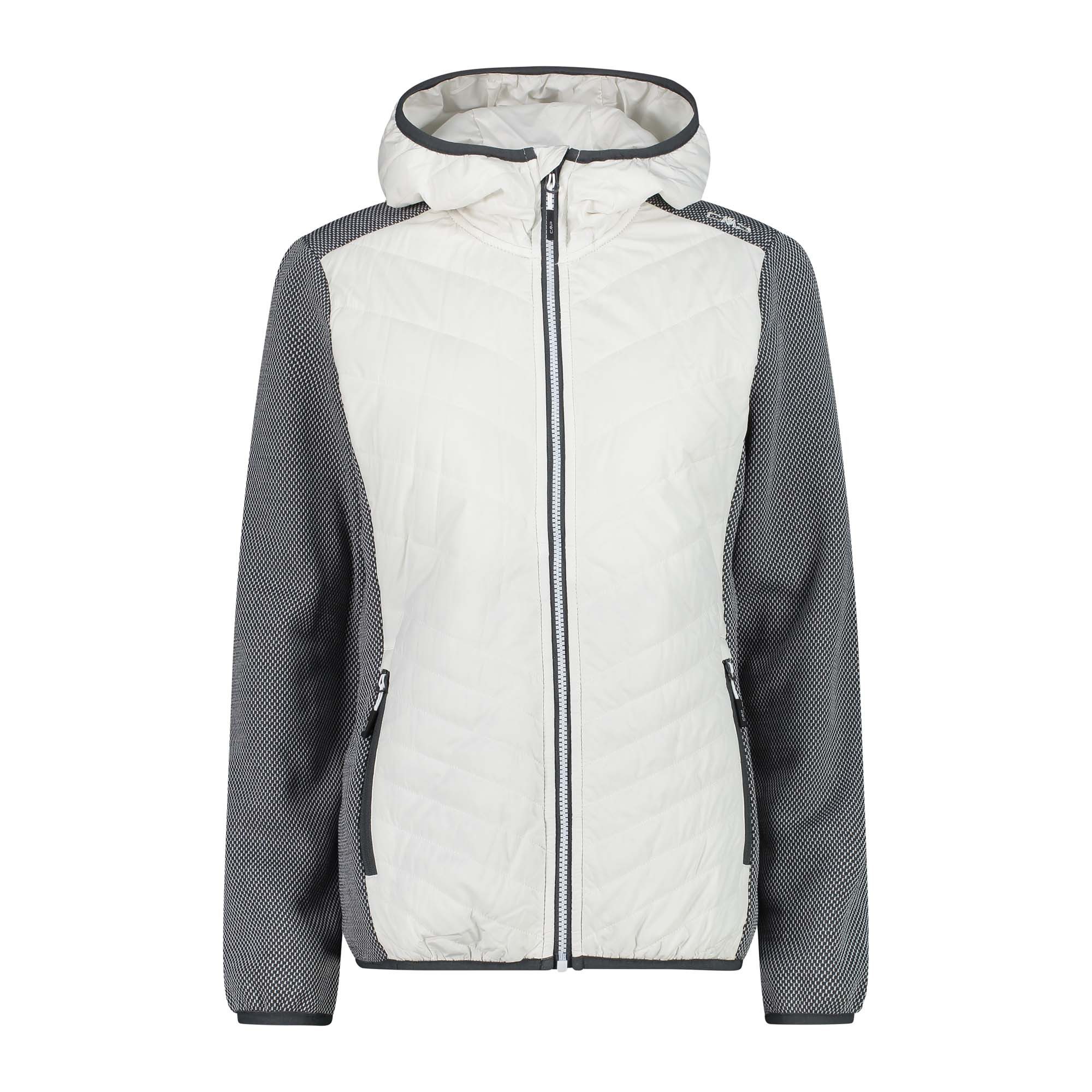 Fleecejacke CMP Damen Fleecejacke WOMAN JACKET HYBRID FIX HOOD 32H2026