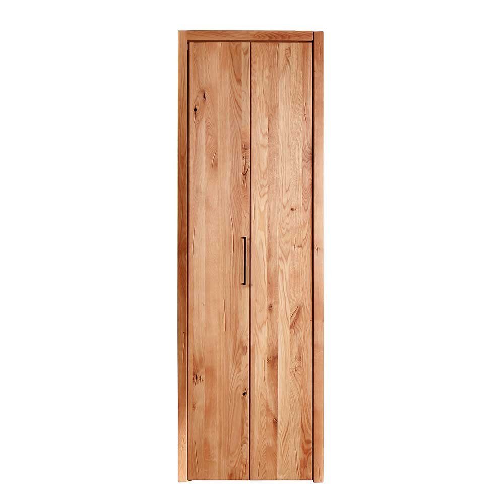 Pharao24 Kleiderschrank Zimarena aus Massivholz