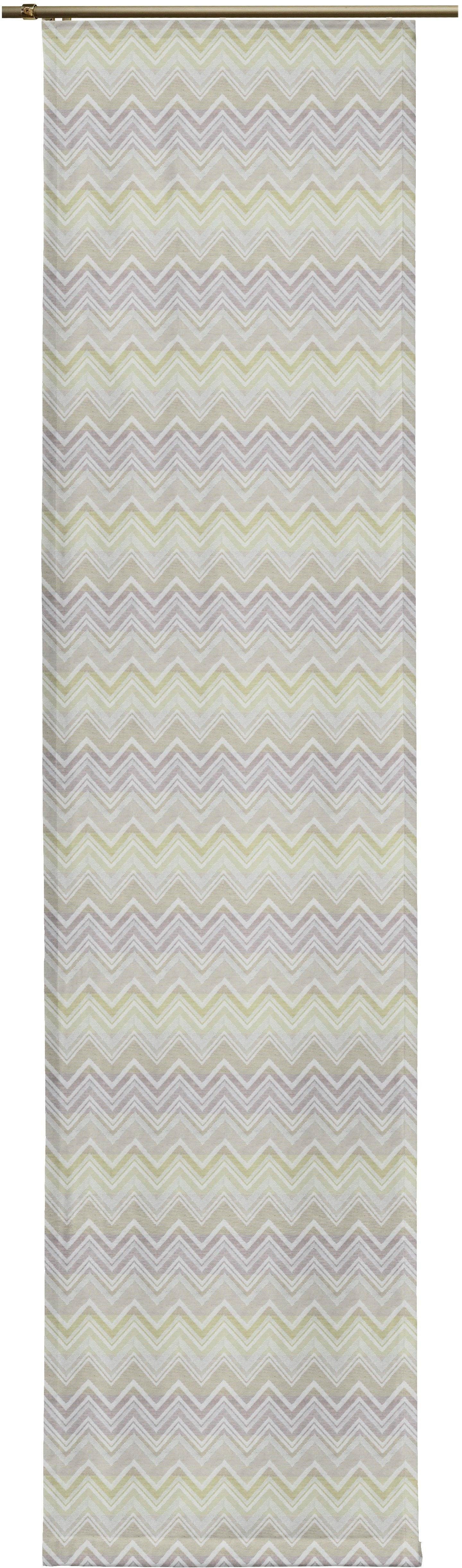 Wirth Schiebegardine Benewitz (1 St), Paneelwagen, blickdicht, Jacquard