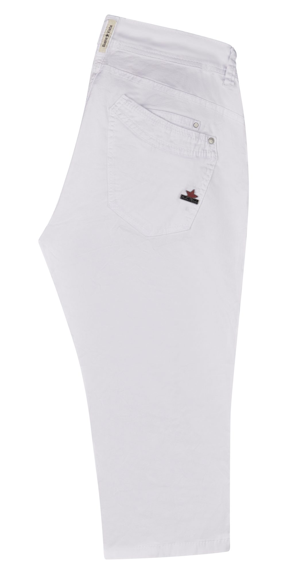 Buena Vista Stretch-Jeans BUENA VISTA MALIBU-ZIP CAPRI white 888 B5935 4003.032 - Stretch Twill