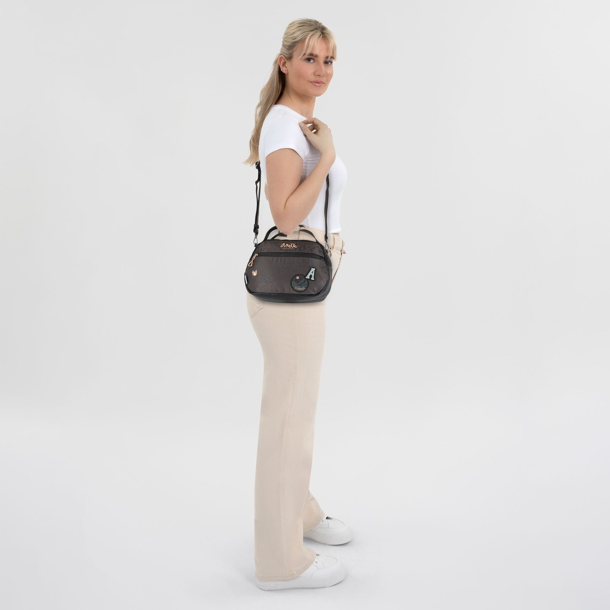 Anekke Henkeltasche Nature Woods, Nylon günstig online kaufen