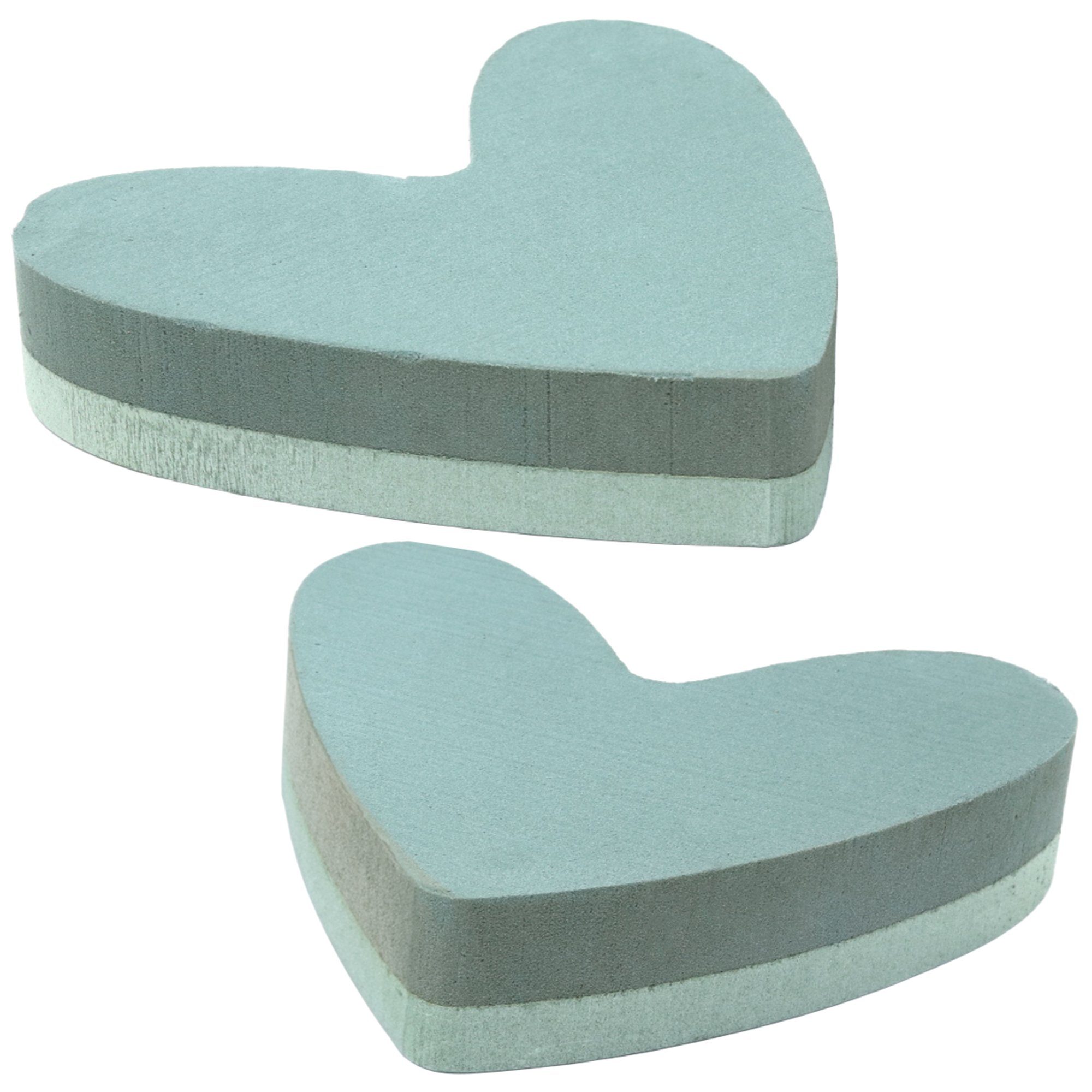 Oasis Schaumgummi OASIS® FOAM FRAMES® Herzen - 24 x 25 x 6cm - 2 St.