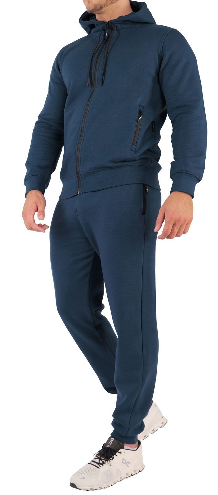 O'Poppy Jogginganzug »Herren blau« (2-tlg), mit Kapuze und Taschen mit  Reißverschluss online kaufen | OTTO