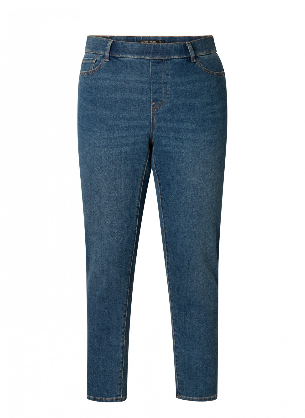 Base Level Curvy Jeggings in großen Größen, mit Gummizug und Stretch