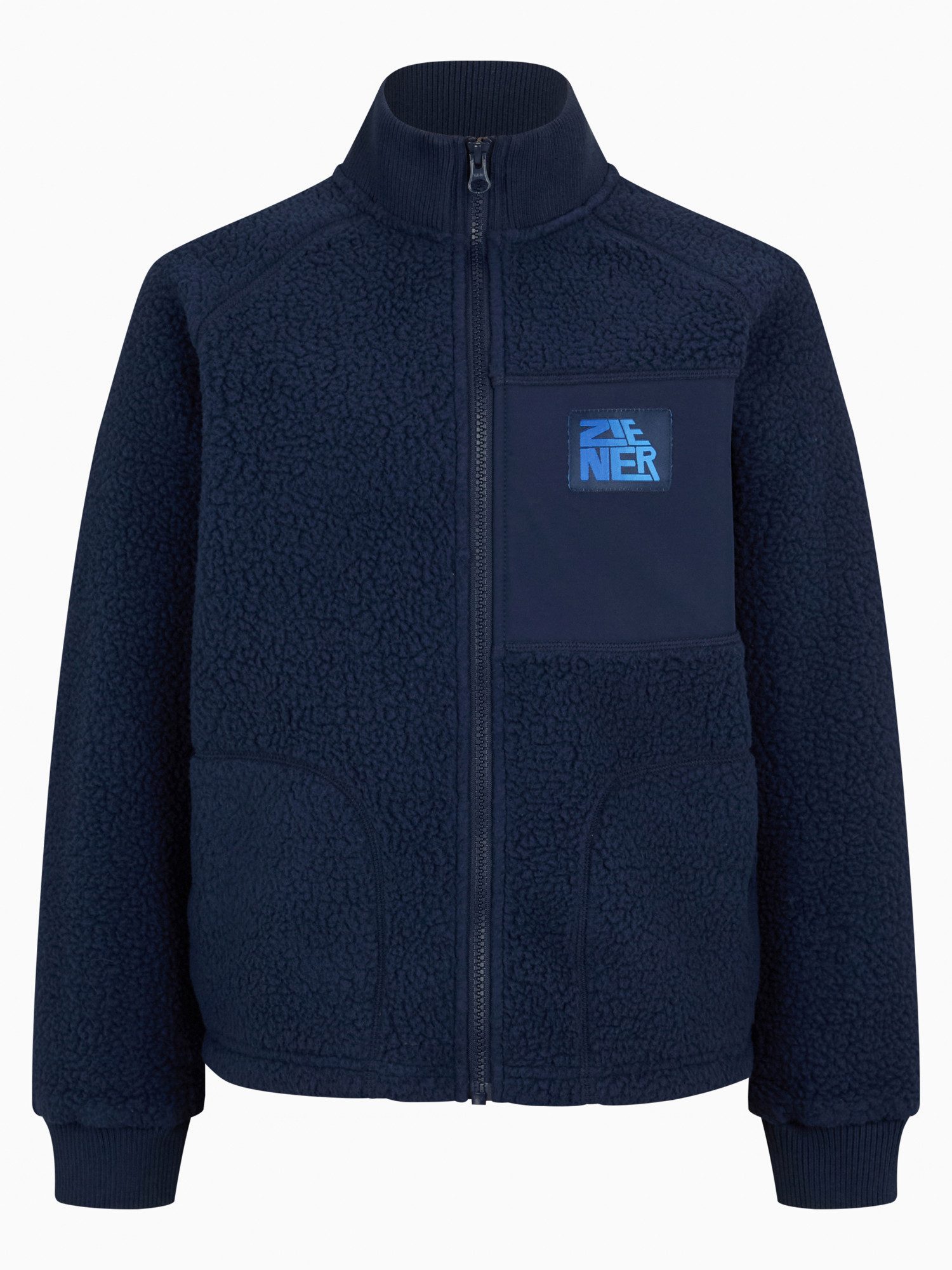 Ziener Sweatshirt JUDITO-Z JUNIOR Teddyfleece, warm, elastisch