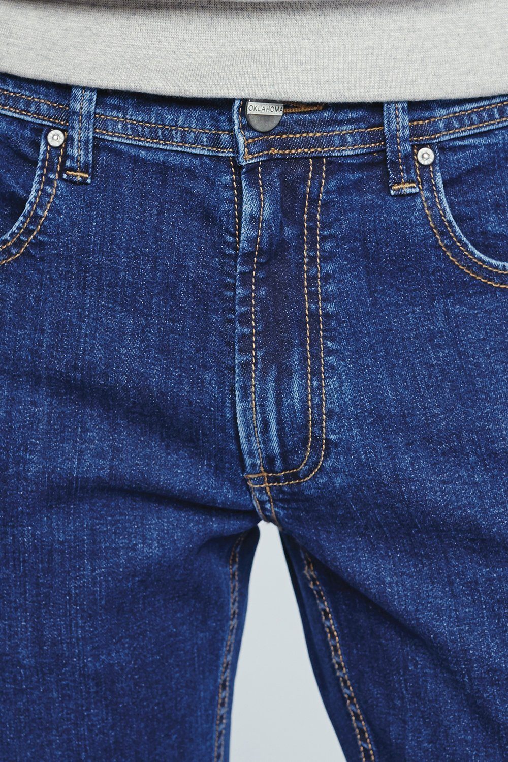 Damen Jeans Oklahoma Jeans Straight-Jeans R144 (1-tlg)