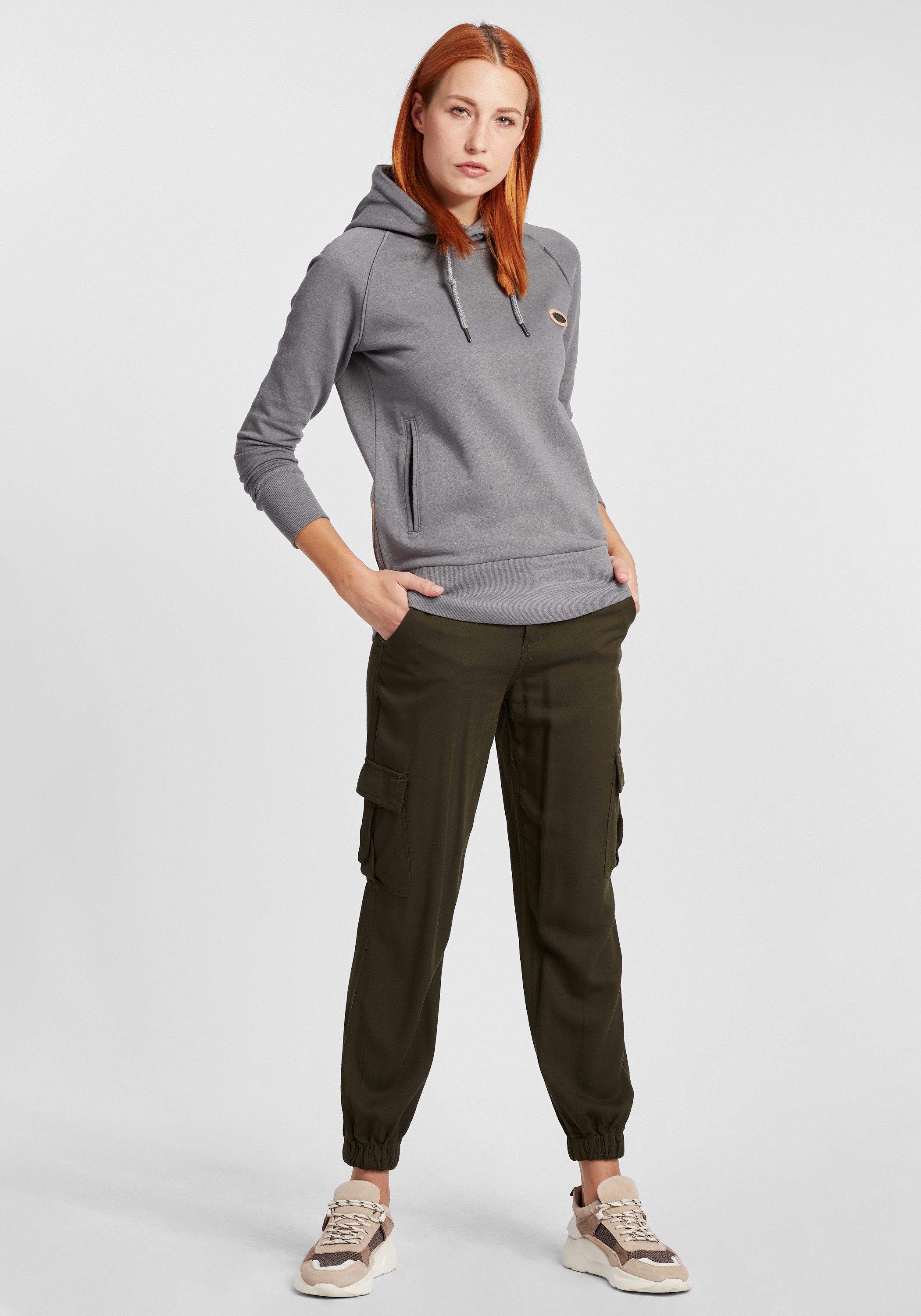 OXMO Hoodie OXPuja Sportlicher Sweat Hoodie mit detailreicher Kapuze