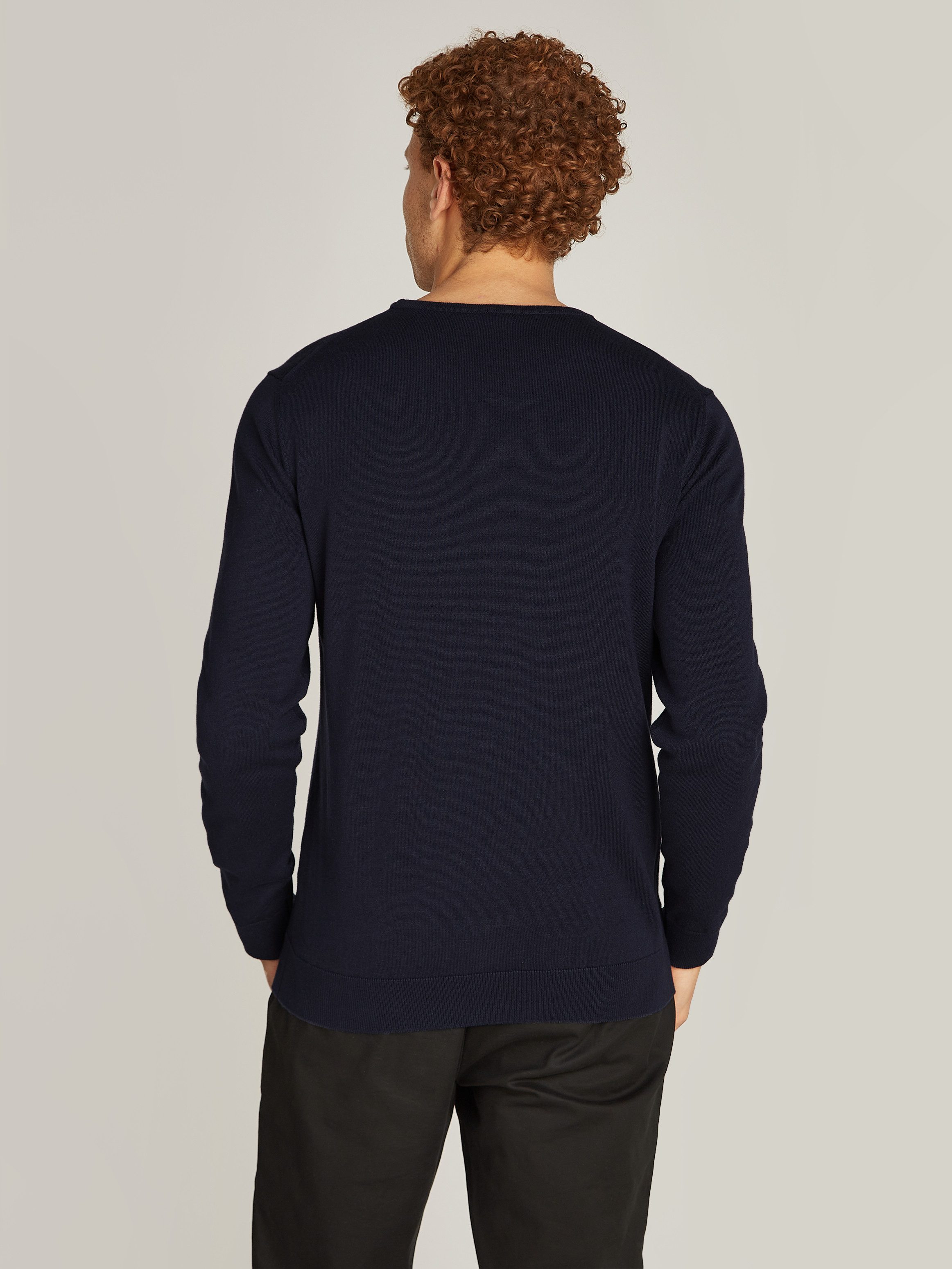 Calvin Klein Rundhalspullover COTTON SILK BLEND günstig online kaufen