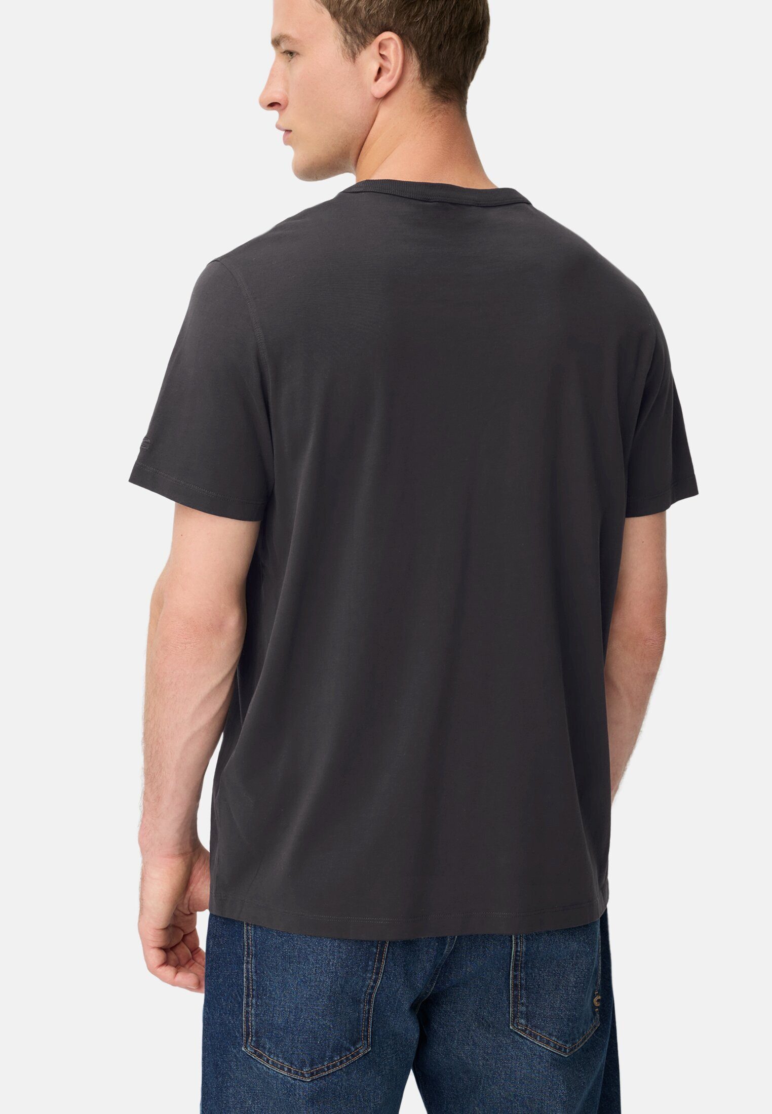 camel active Print-Shirt T-Shirt aus reiner Baumwolle günstig online kaufen
