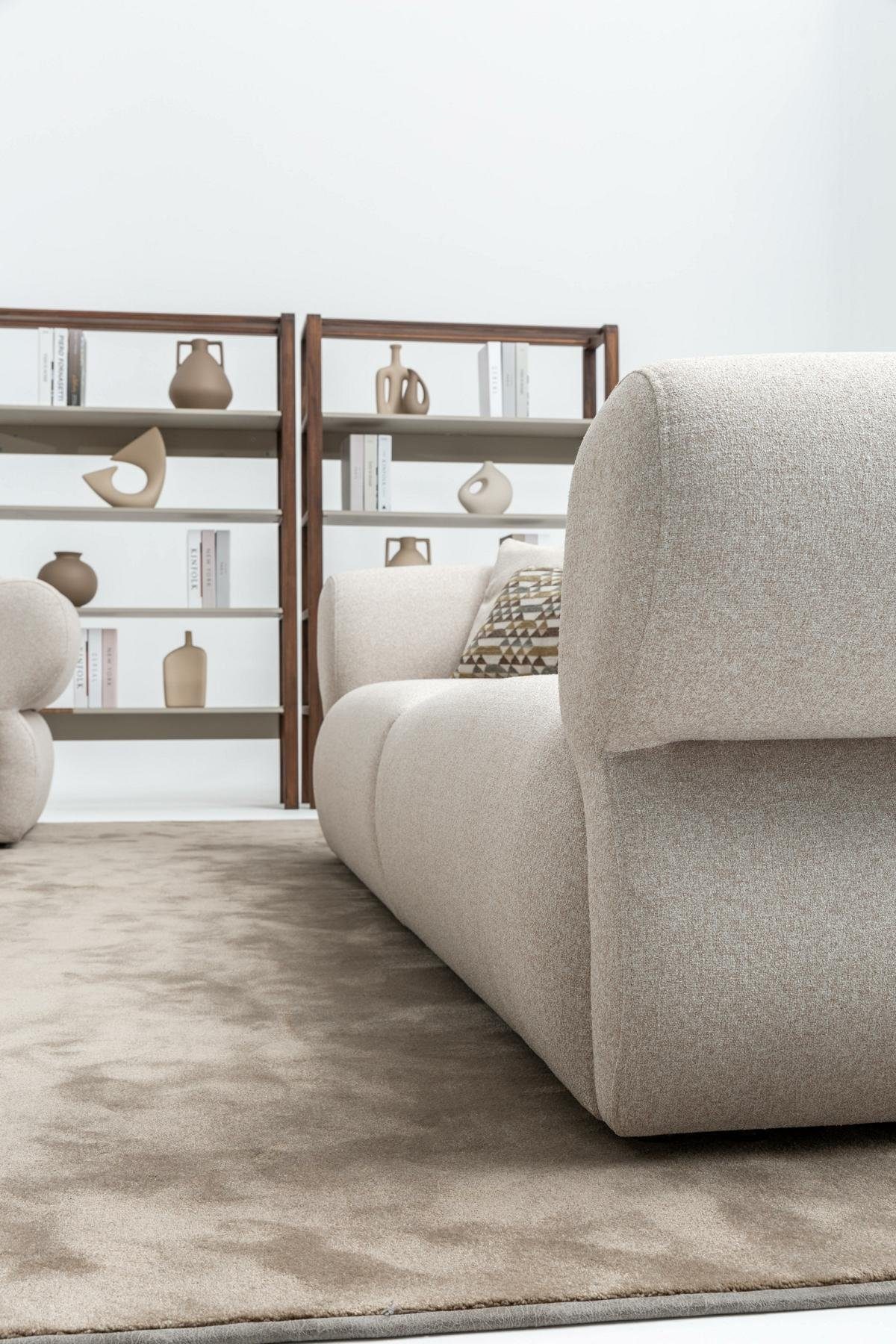 Neu, Sitzer 3-Sitzer big Europe 3 250cm Beige Möbel Luxus JVmoebel Couch Made Sofa in Sofas