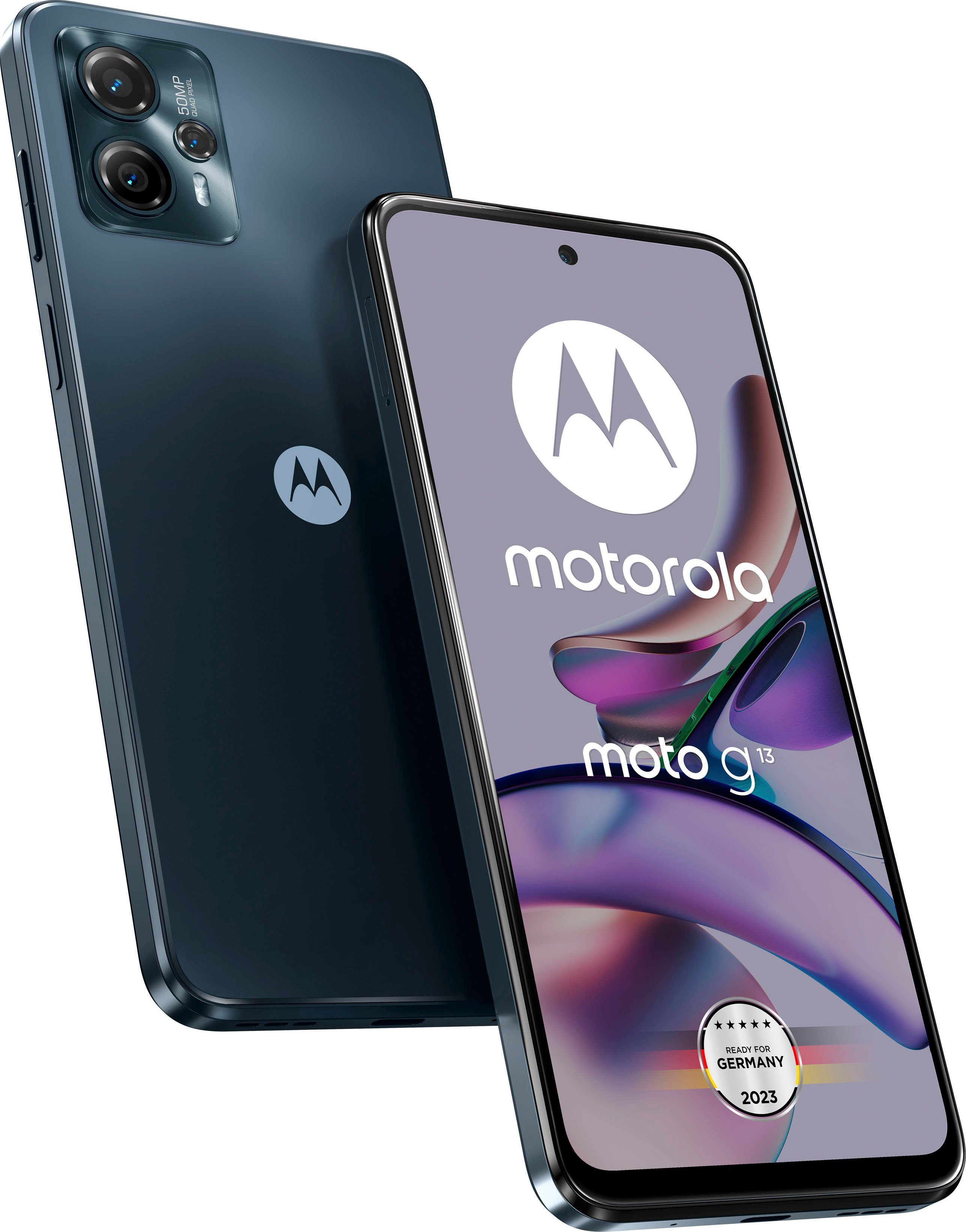 cm/6,52 (16,56 Zoll, 50 Motorola matte charcoal g13 128 Speicherplatz, Kamera) GB Smartphone MP