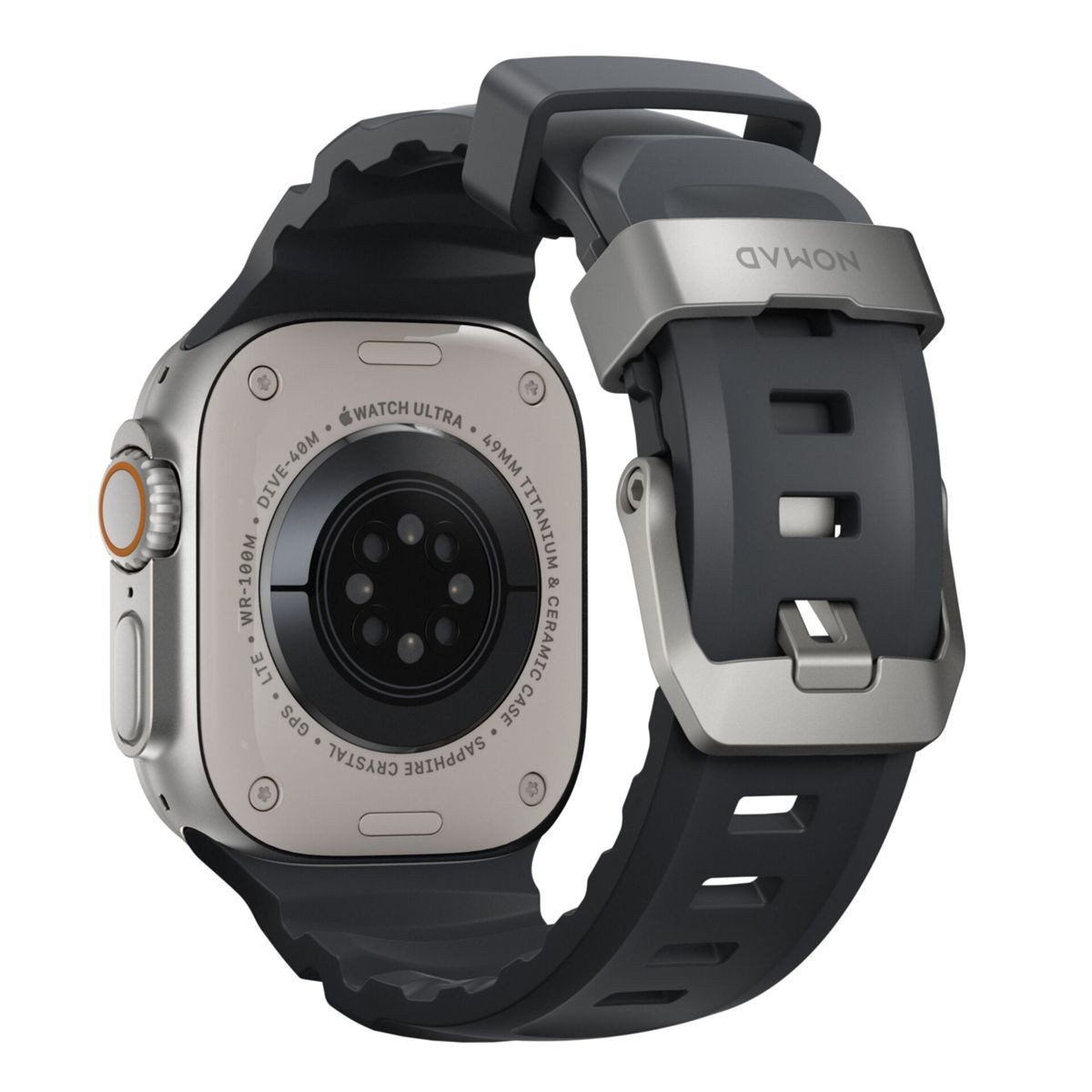 Nomad Smartwatch-Armband Rocky Point Band 42/44/45/ 49mm Storm Connector
