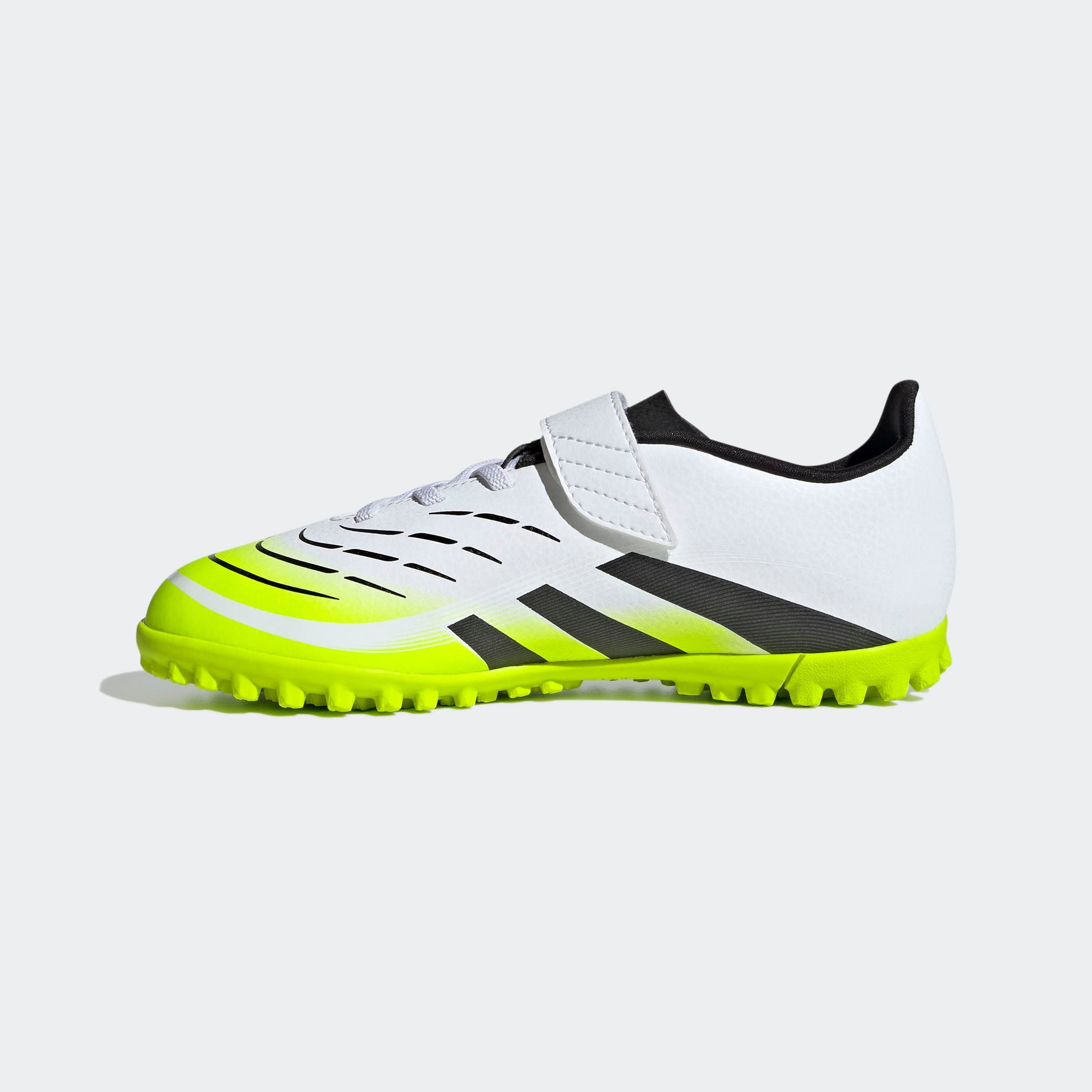 adidas Performance PREDATOR CLUB HOOK-AND-LOOP KIDS Fußballschuh für harte Untergründe Asche und Kunstrasen, für Kinder & Jugendliche