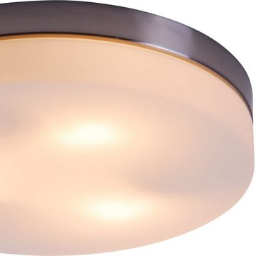 Globo Deckenleuchte Deckenleuchte Wohnzimmer 3 x E27 Deckenlampe Rund Flur Büro 30 cm