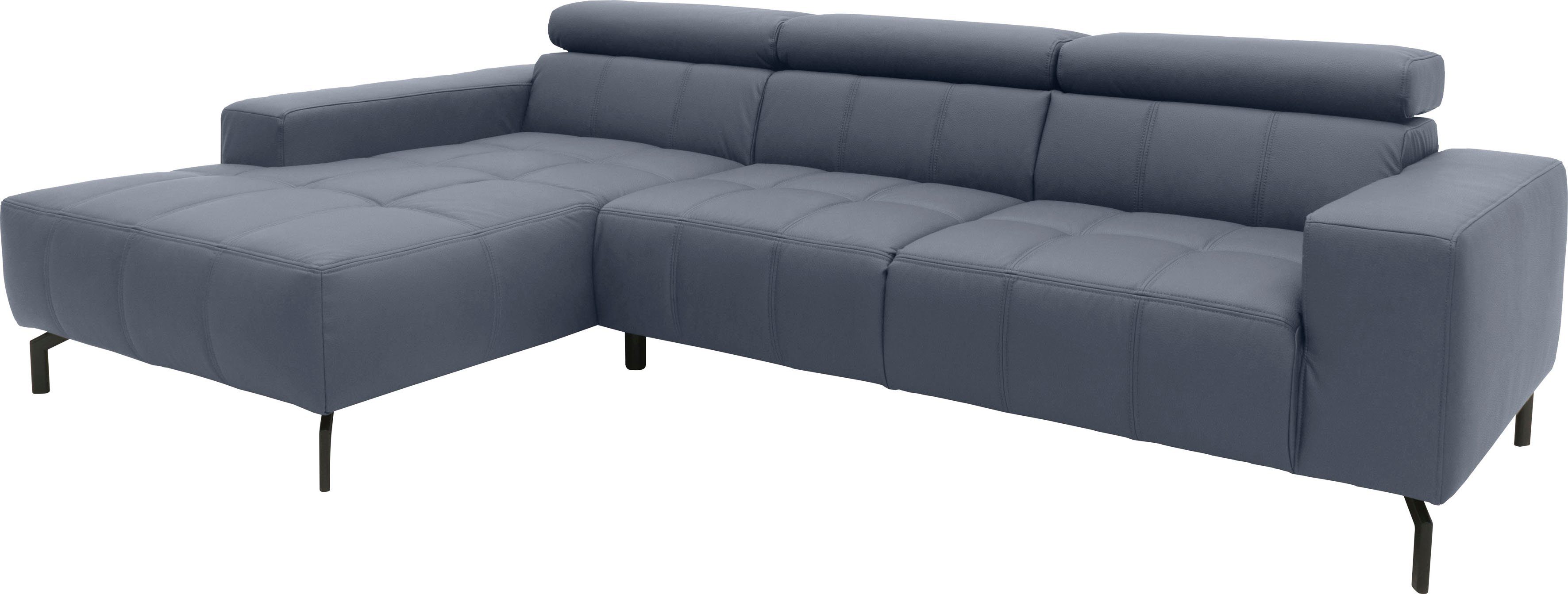 DOMO collection Ecksofa Cunelli tolle Sitznähte günstig online kaufen