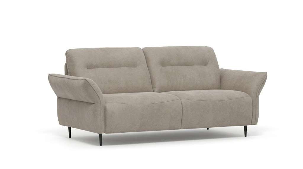 Egoitaliano Schlafsofa EGO FLY, Made in Italy-Designsofa mit Dauerschlaffunktion,Breite 203cm, 1 Teile, Schlafsofa aus Luxus-Microfaser mit verstellbaren Armlehnen