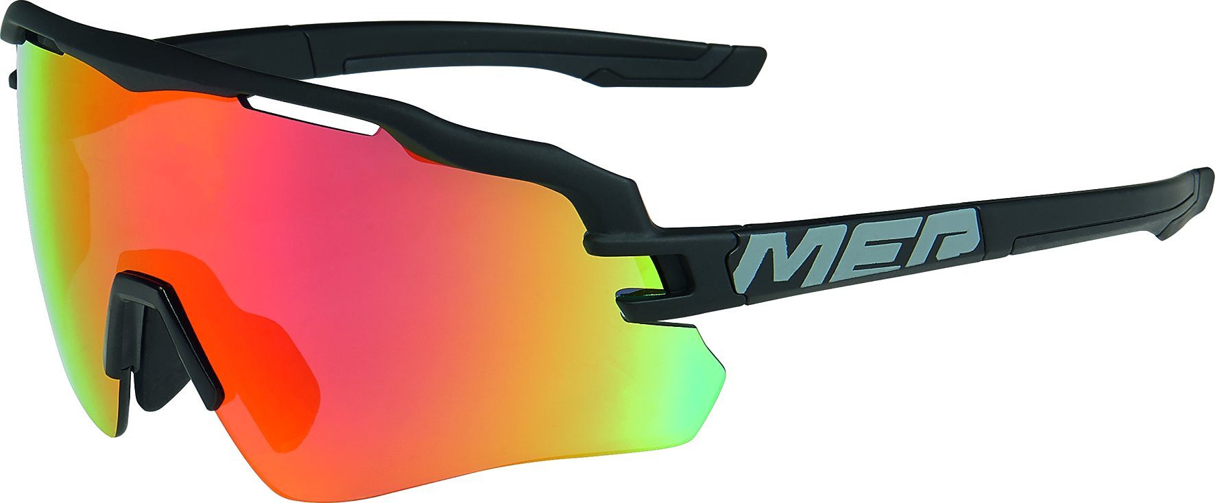 Fahrradbrille Merida Sonnenbrille Race Schwarz-Grau