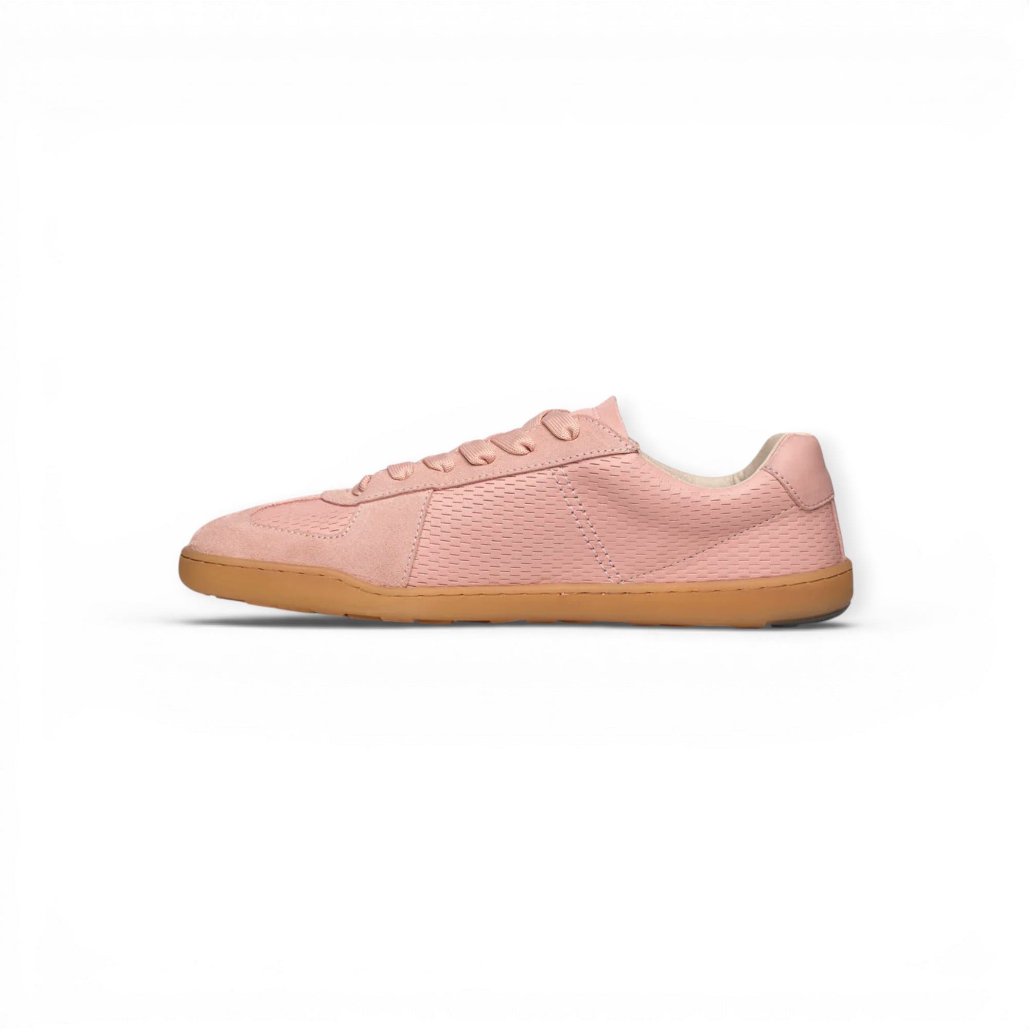 BLUSUN BLSN-205W (Glattleder/Veloursleder, flexible Sohle) rosa Damen Barfußschuh