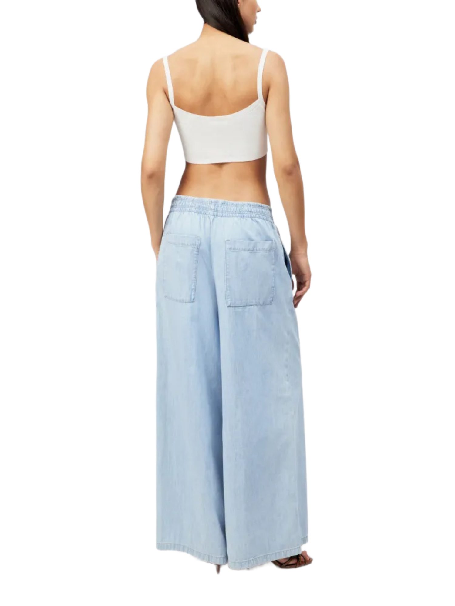 Drykorn Stoffhose blau,Basic,Baumwolle,Unifarben,Relaxed Fit,Niedrig