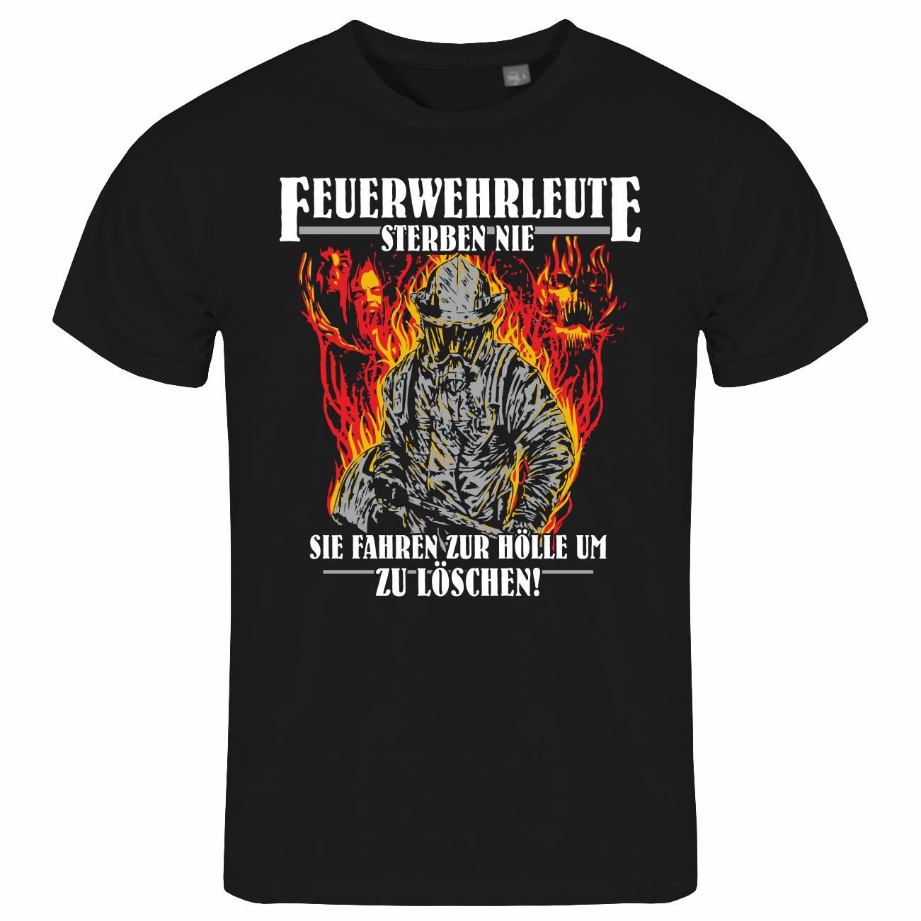 deinshirt Print-Shirt Herren T-Shirt Feuerwehrleute sterben günstig online kaufen