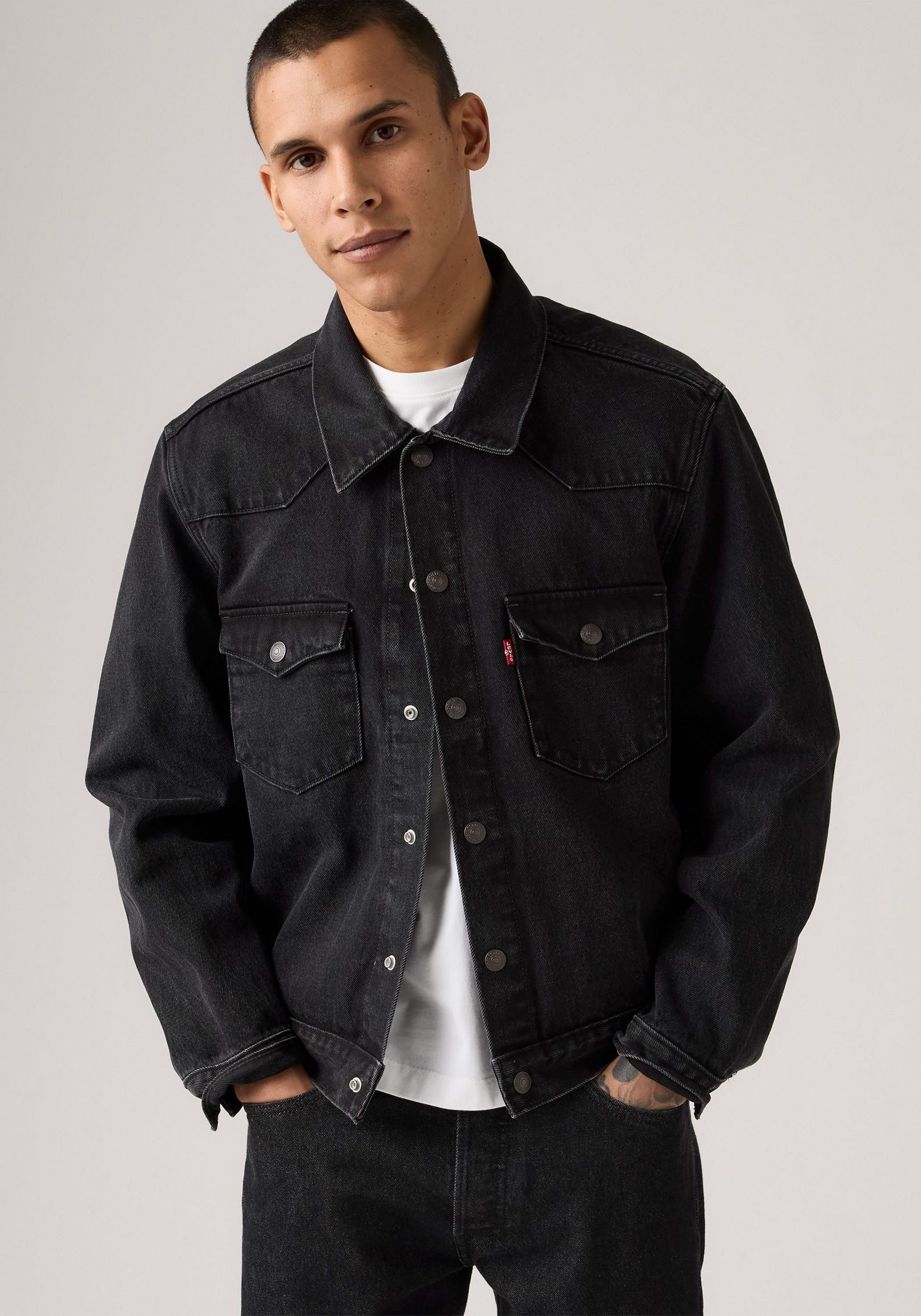Levi's® Jeansjacke Westernstyle günstig online kaufen