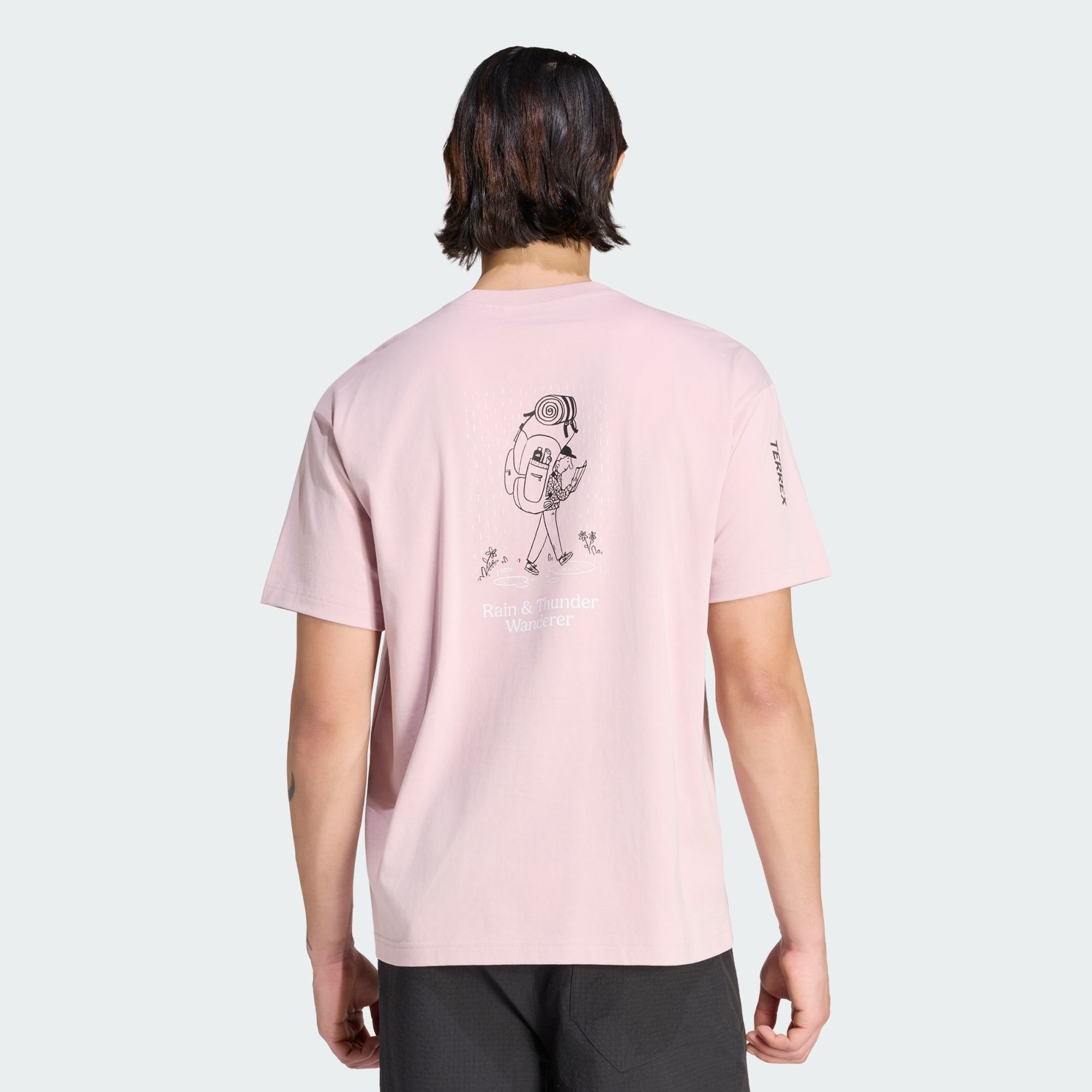 adidas TERREX T-Shirt TERREX WANDERER GRAPHIC T-SHIRT (1-tlg)