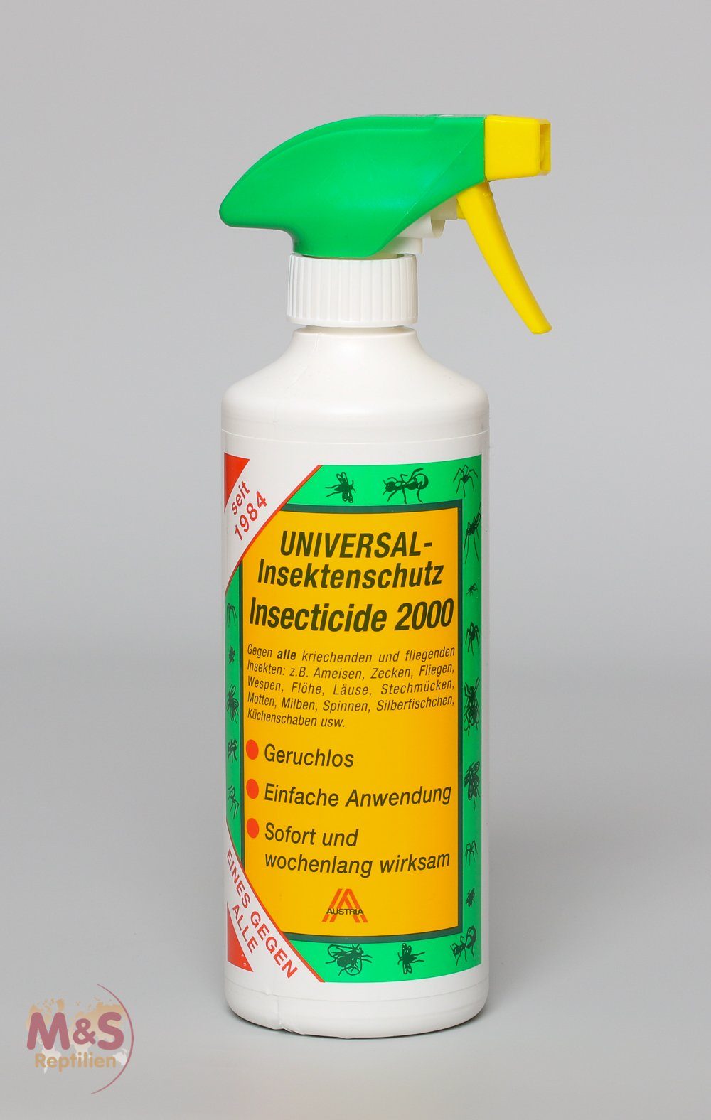 Terrarium Universal-Insektenschutz - Insecticide 2000, 500ml (siehe Videoanleitu