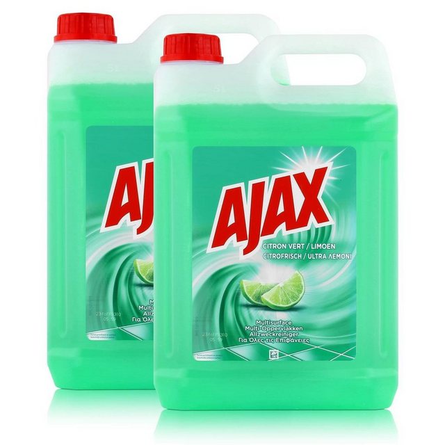 AJAX Ajax Allzweckreiniger Citrofrisch 5L (2er Pack) Allzweckreiniger