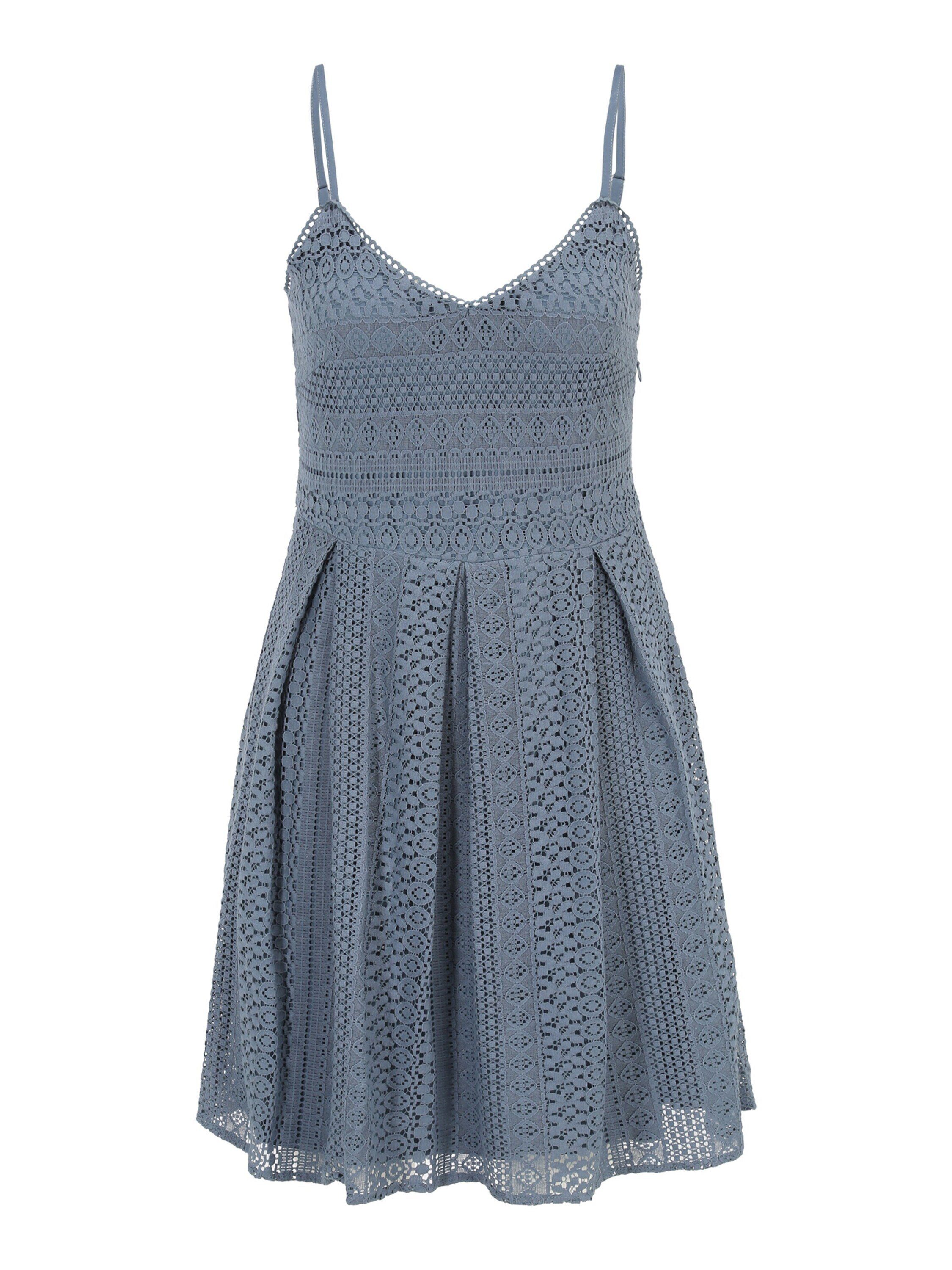 Vero Moda Sommerkleid HONEY (1-tlg) Spitze, Drapiert/gerafft, Falten