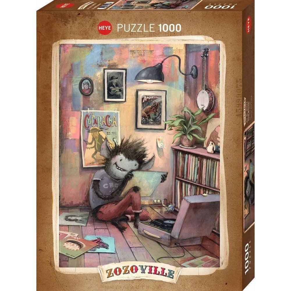 HEYE Puzzle Vinyl Monster, 1000 Puzzleteile