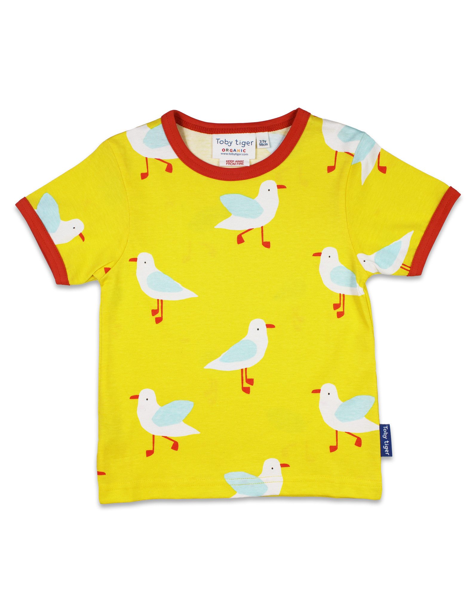 T-Shirt T-Shirt mit Möwen Print