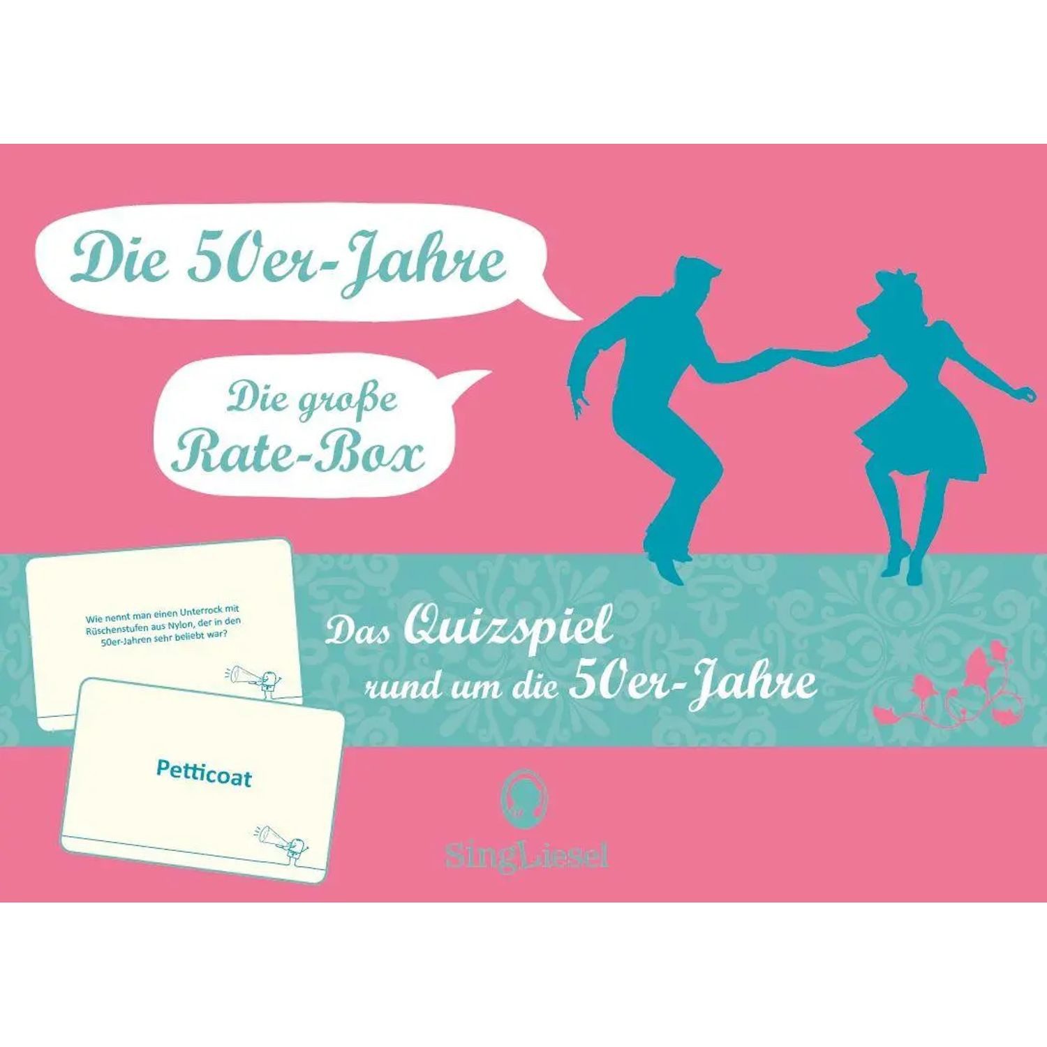 Spiel Das 50er-Jahre-Quiz. Das große Quiz-Spiel für Senioren rund um die...