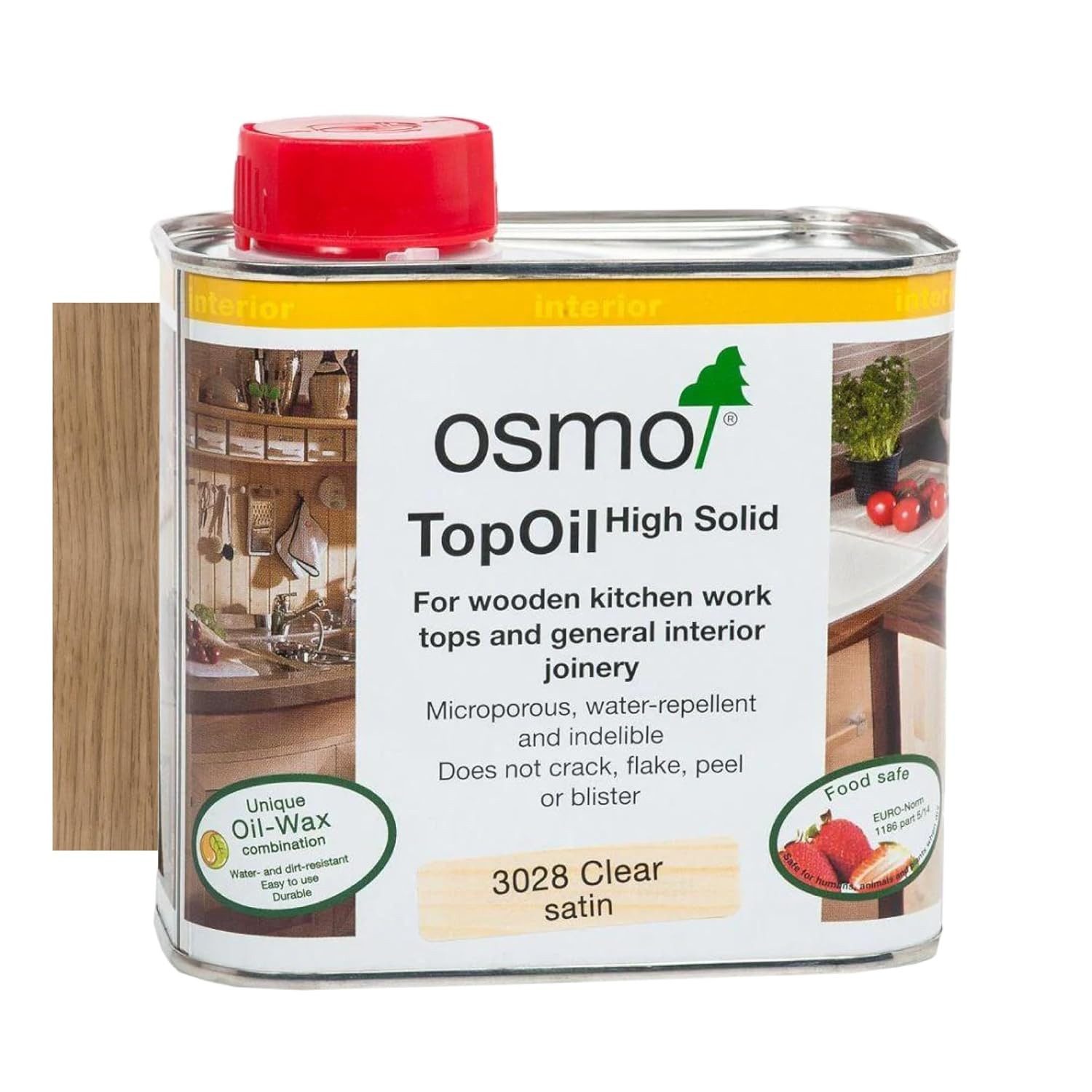 osmo Holzöl OSMO 3028 0,5 Liter Top Öl - Transparent Satin