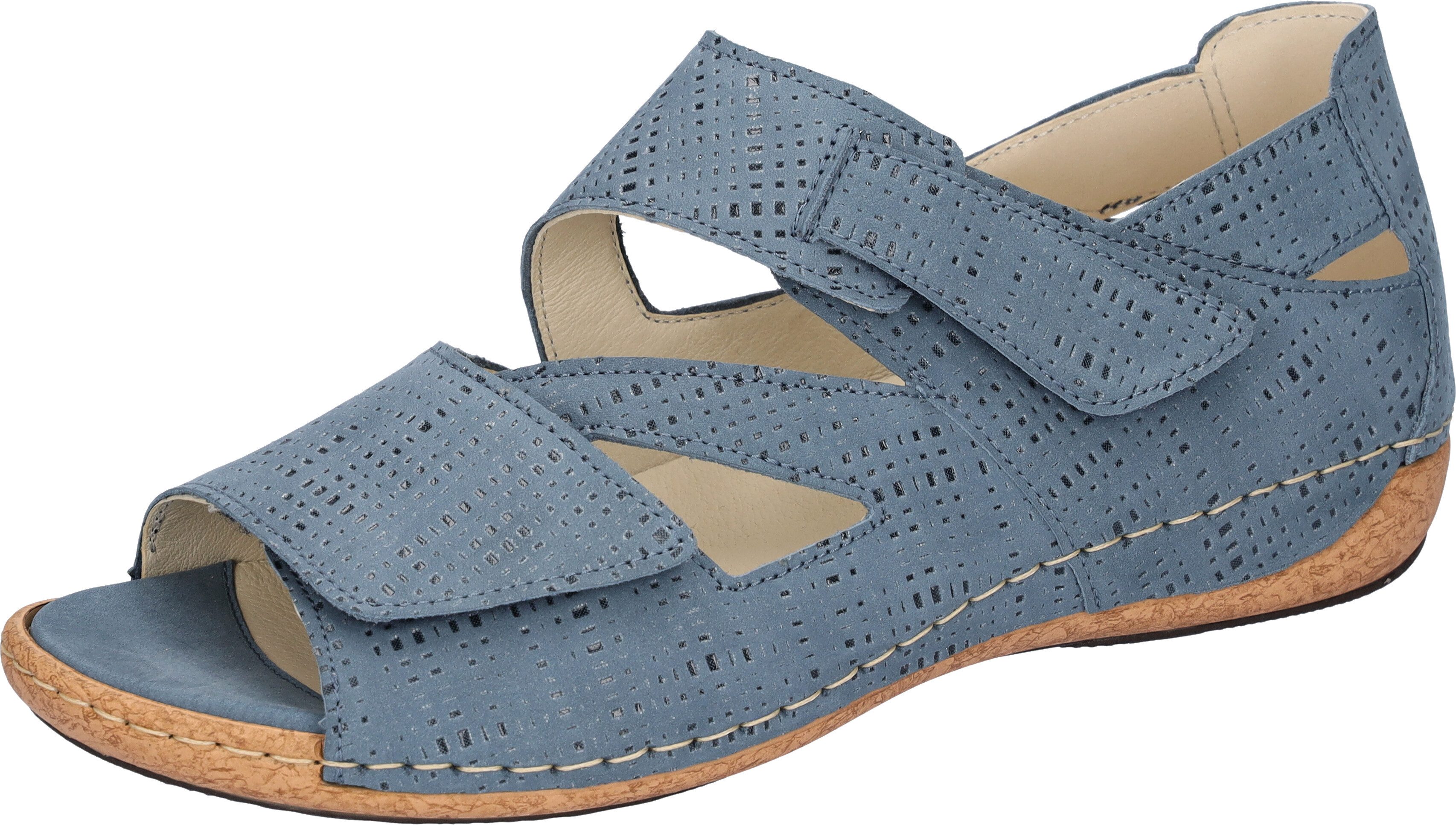 Waldläufer HELIETT Sandale, Keilsandalette, Sommerschuh, Komfortschuh, günstig online kaufen